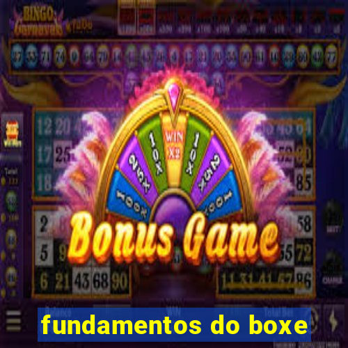 fundamentos do boxe